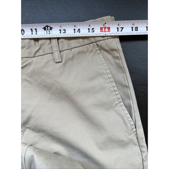 Banana Republic Pant Mens 34X32 Khaki Tan Relaxed Fit Dawson Chino Cotton Preppy - Picture 7 of 12